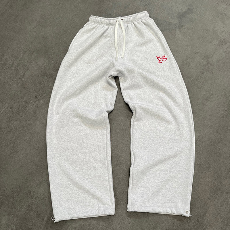 Mens Y2K Uncuffed Joggers