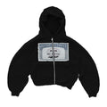 "Profit Minded" Graphic Zip Up