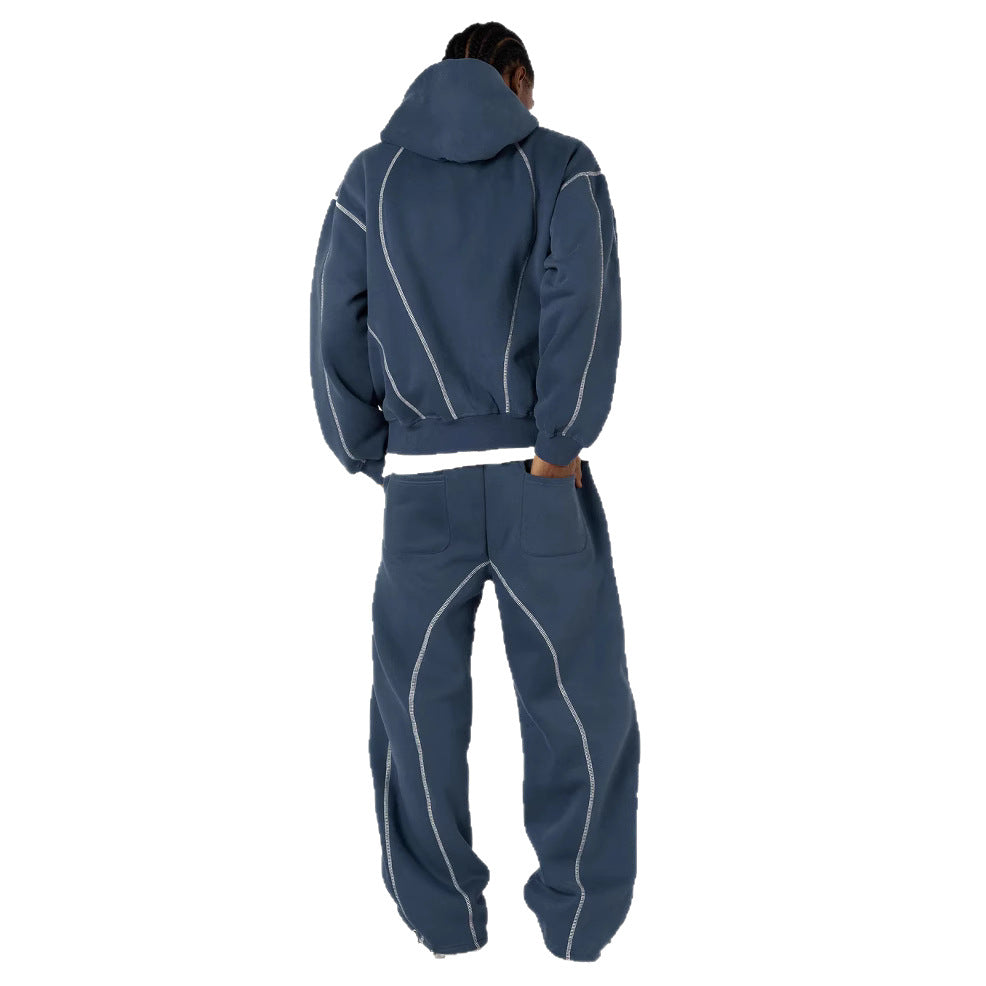 Reflective Piping Tracksuit