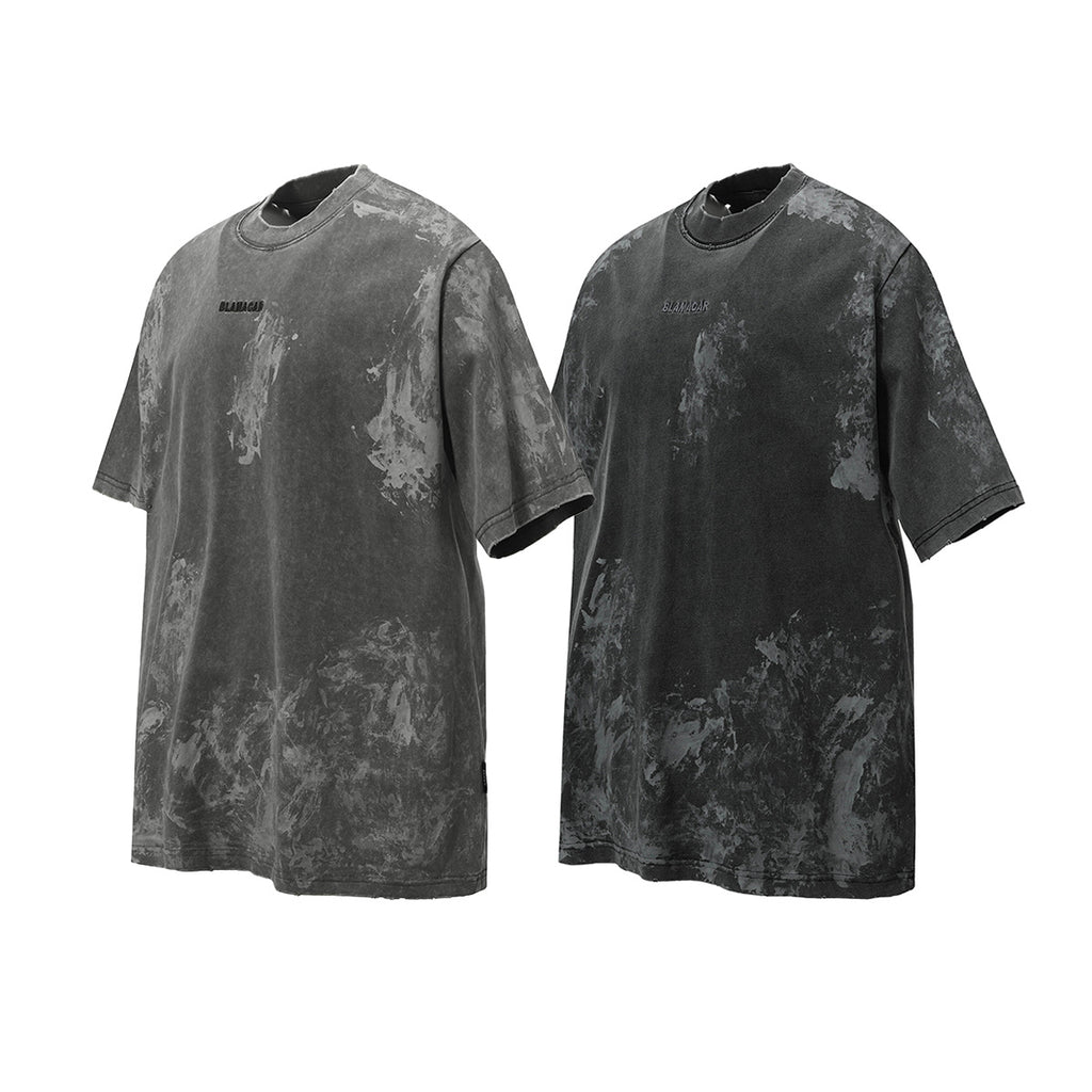 Mens Distressed Graphic T-shirt