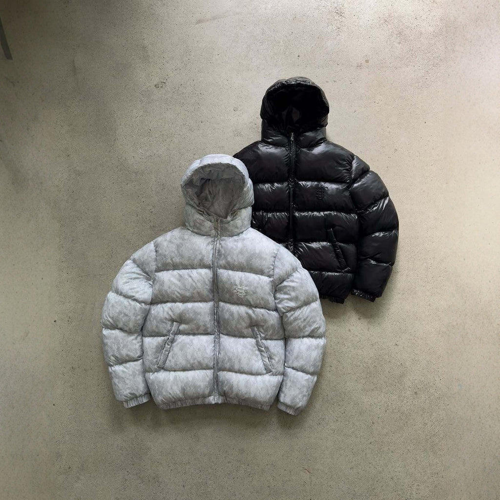 Streetwear Style Puffer Jacket