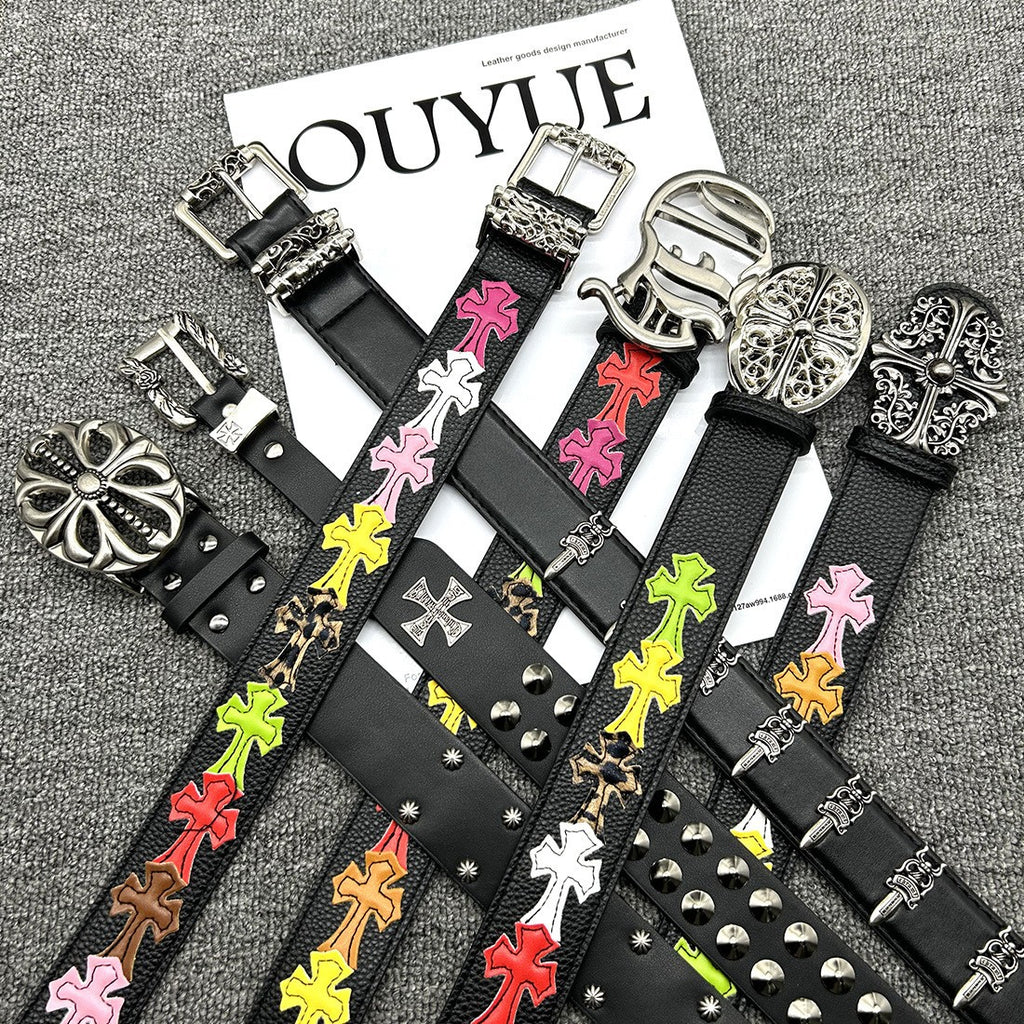 Streetwear Coloured Fashion Belts