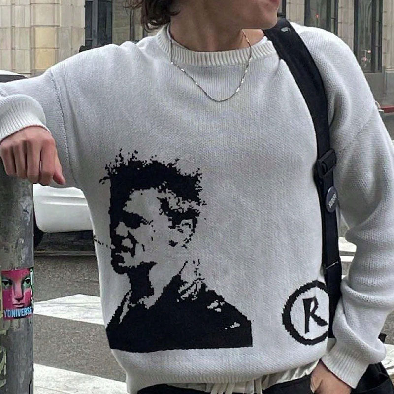 "the man" Sweater