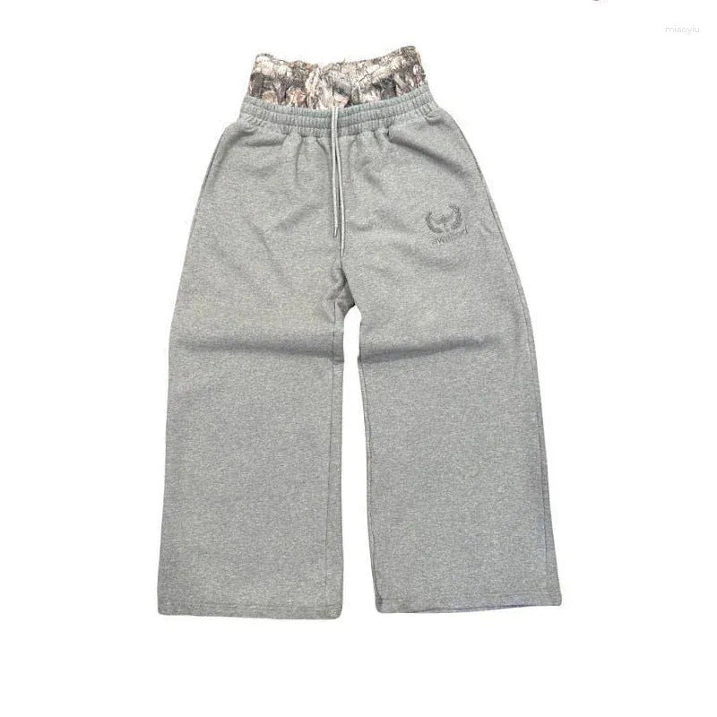 Saggable Uncuffed Joggers