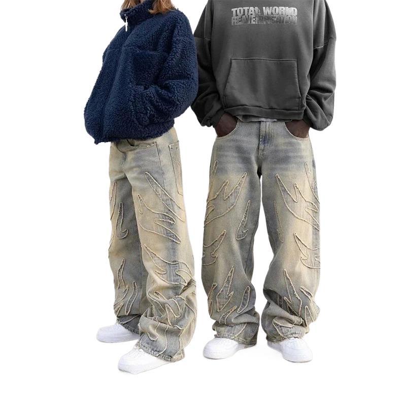Y2K Streetwear Denim Jeans