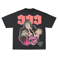 "Long Live 999" Y2K Streetwear Tee
