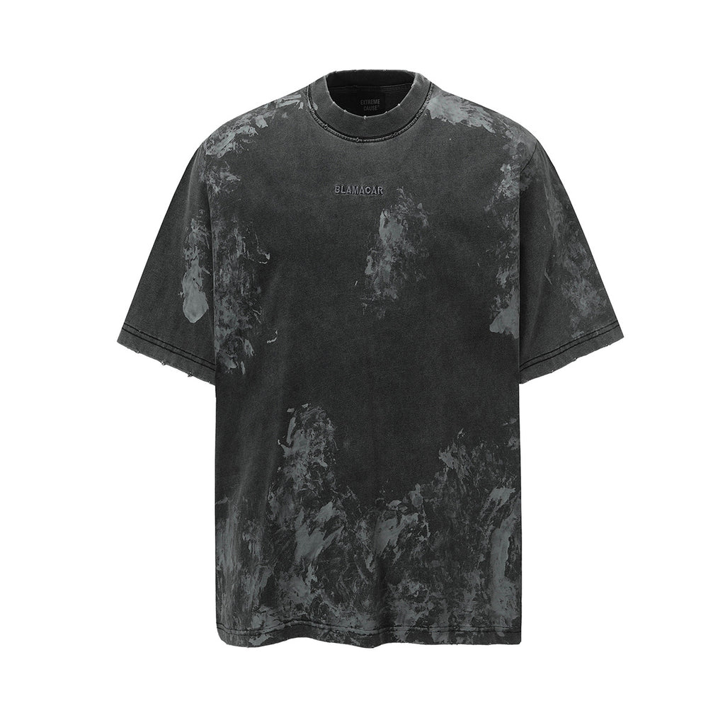 Mens Distressed Graphic T-shirt