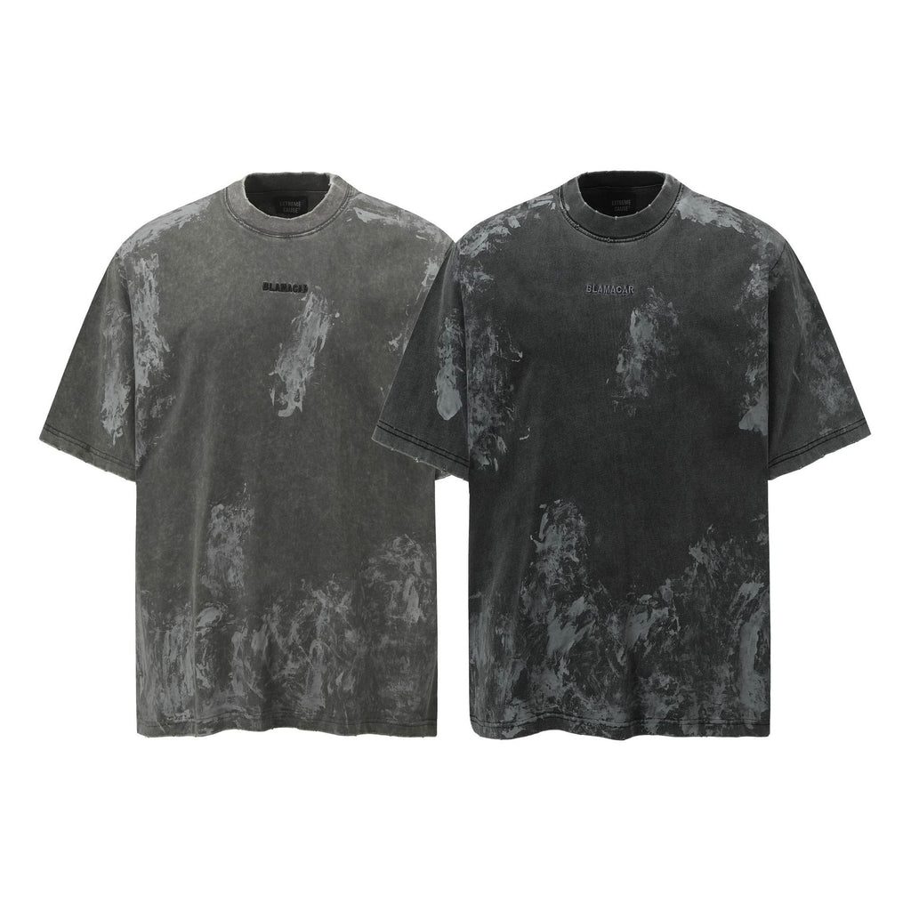 Mens Distressed Graphic T-shirt