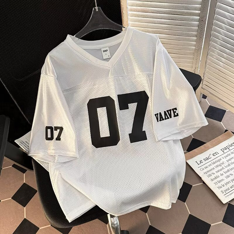 American Baseball Style Retro Y2K Tee