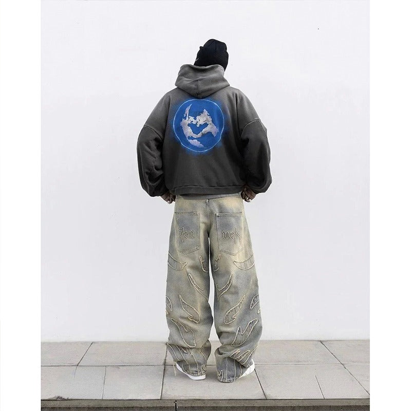 Y2K Streetwear Denim Jeans