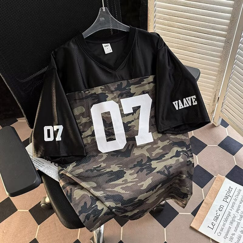 American Baseball Style Retro Y2K Tee