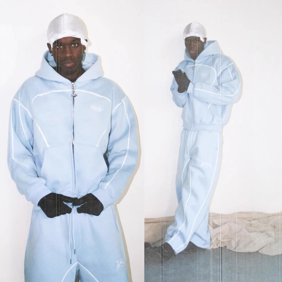 Reflective Piping Tracksuit