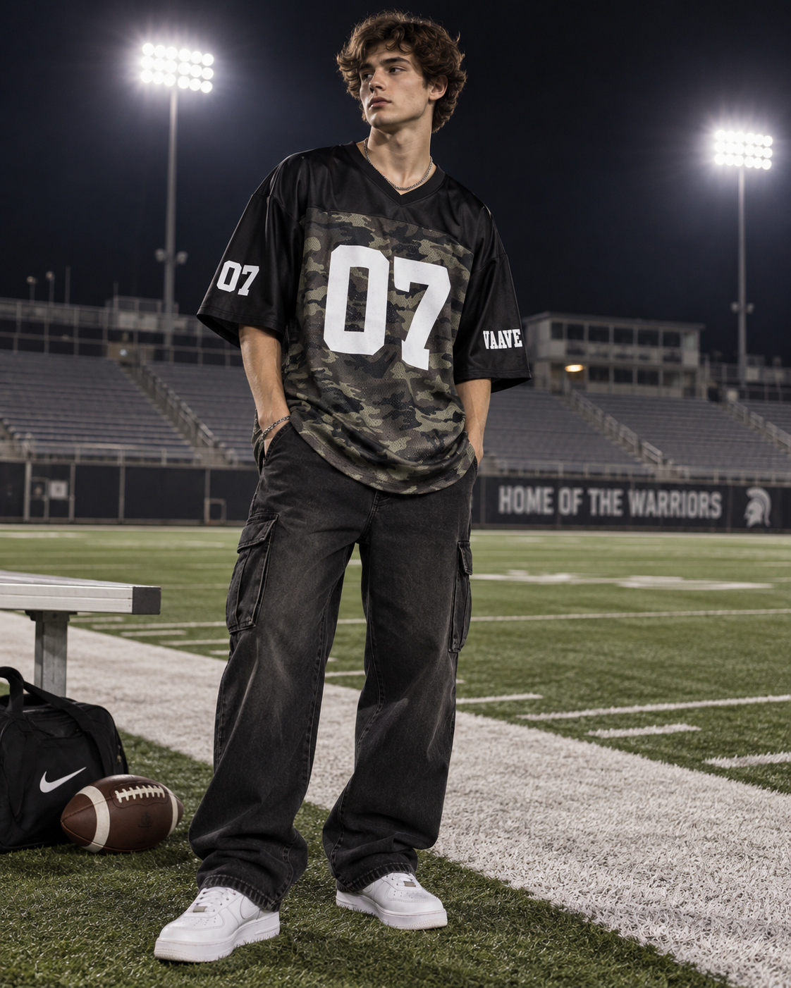 American Baseball Retro Style Tee