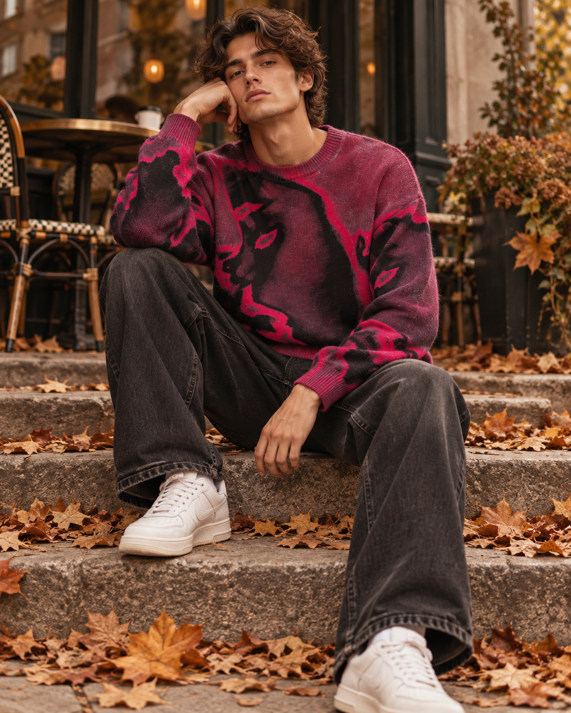"Kiss" Sweater