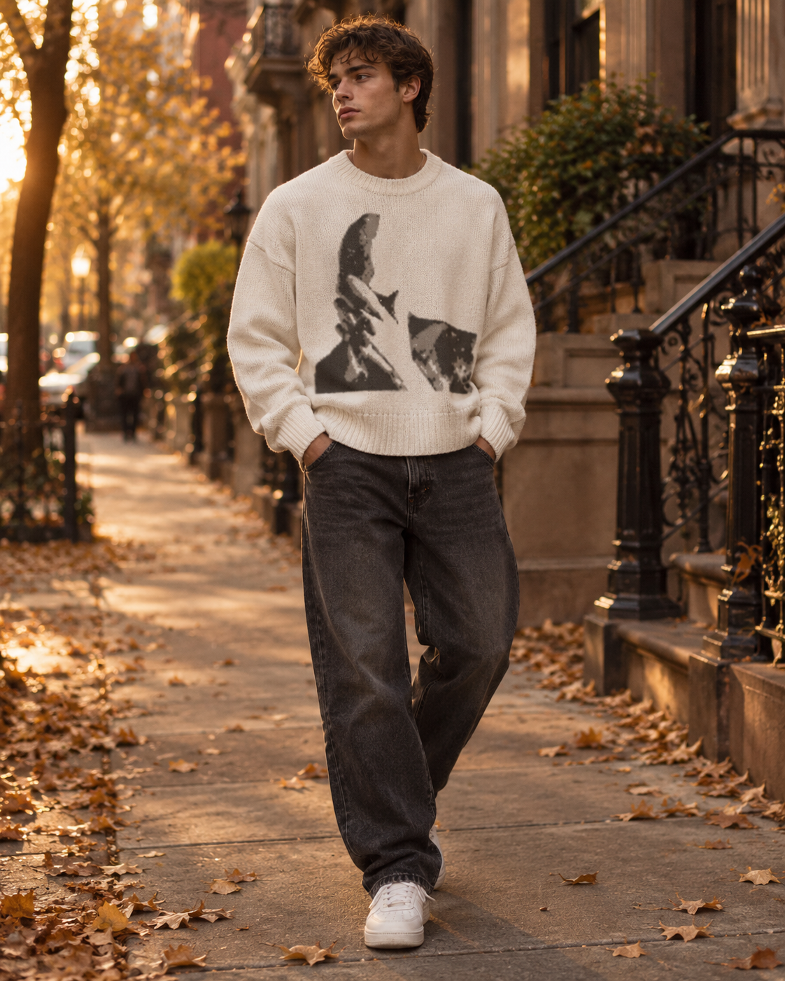 "Headloss" sweater