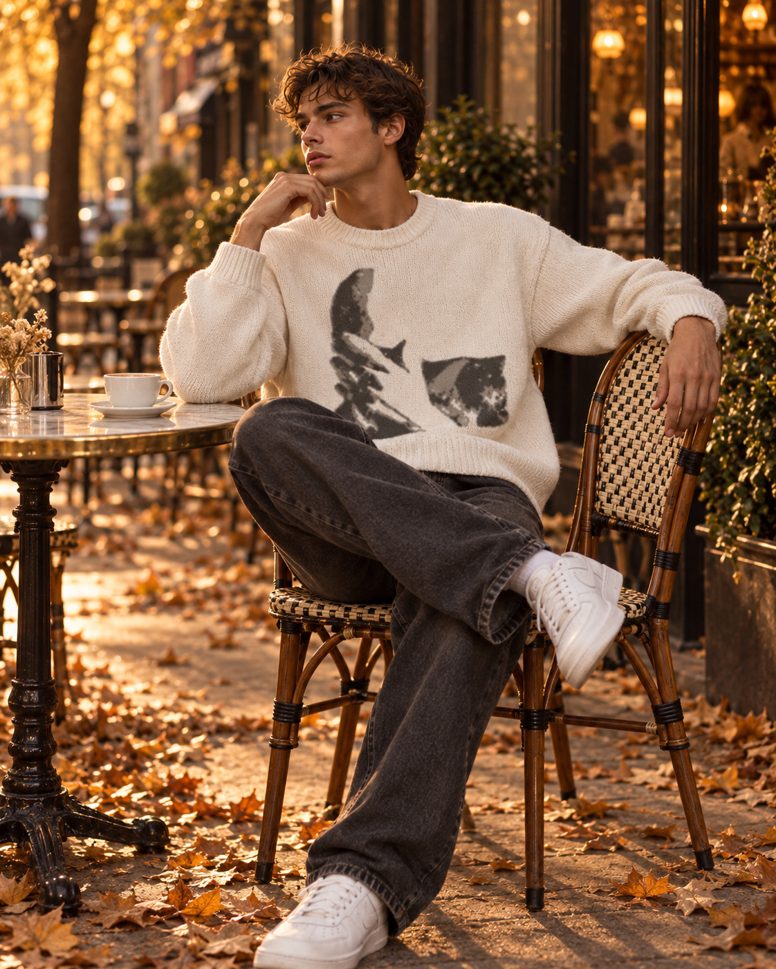 "Headloss" sweater
