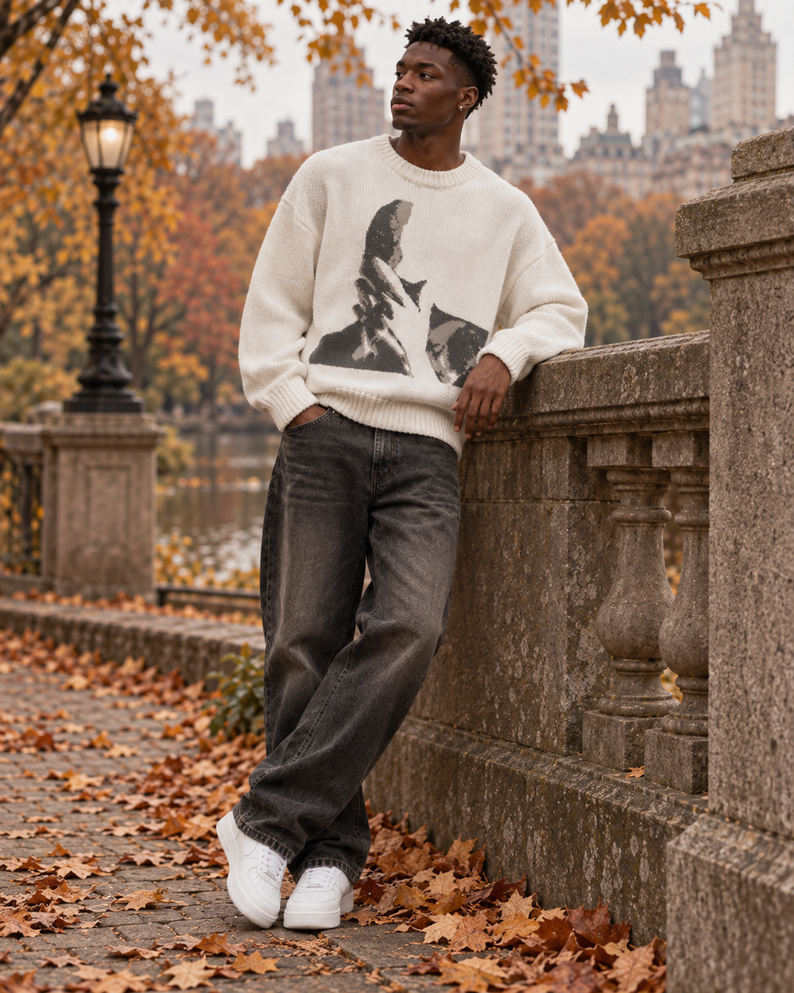 "Headloss" sweater