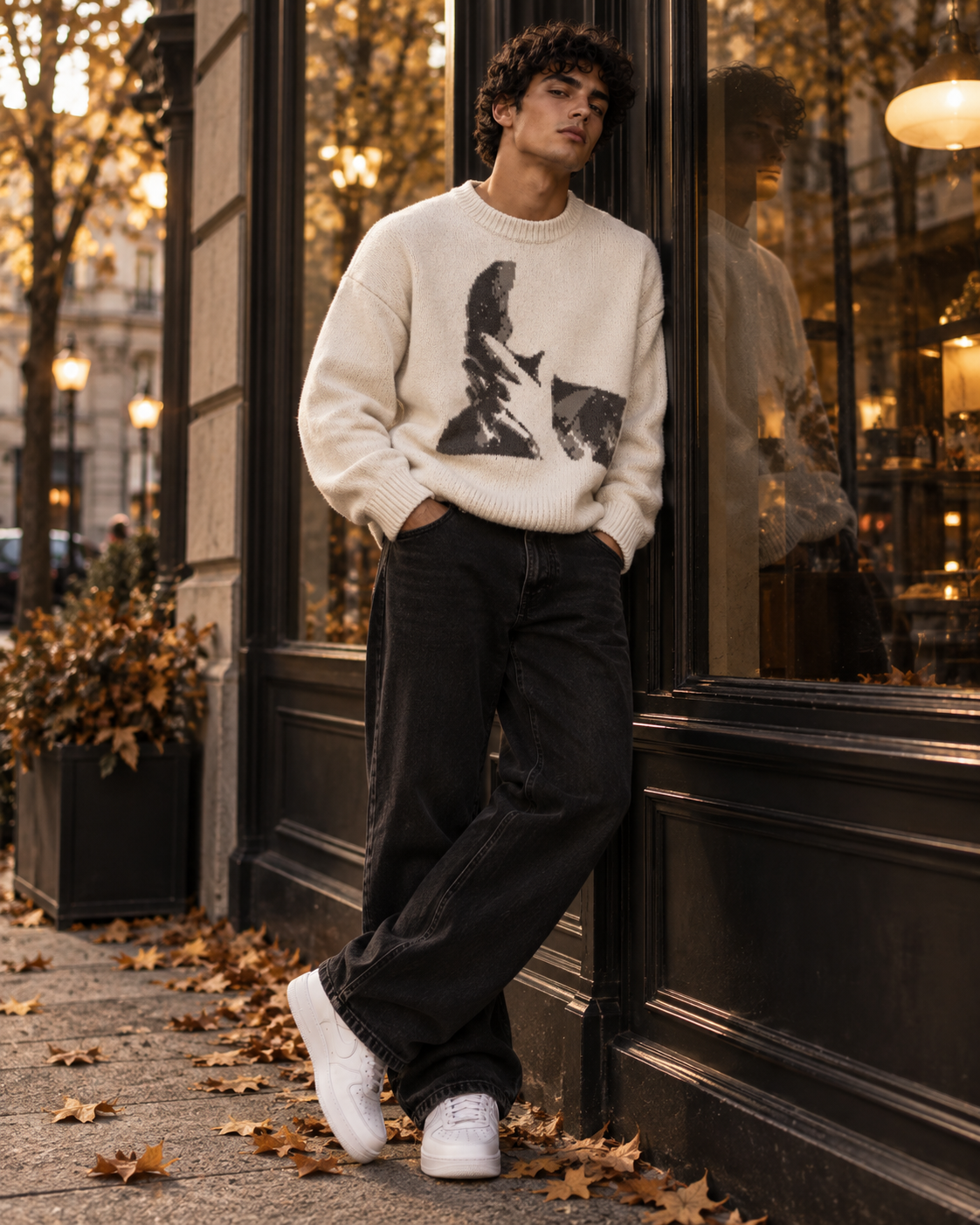 "Headloss" sweater