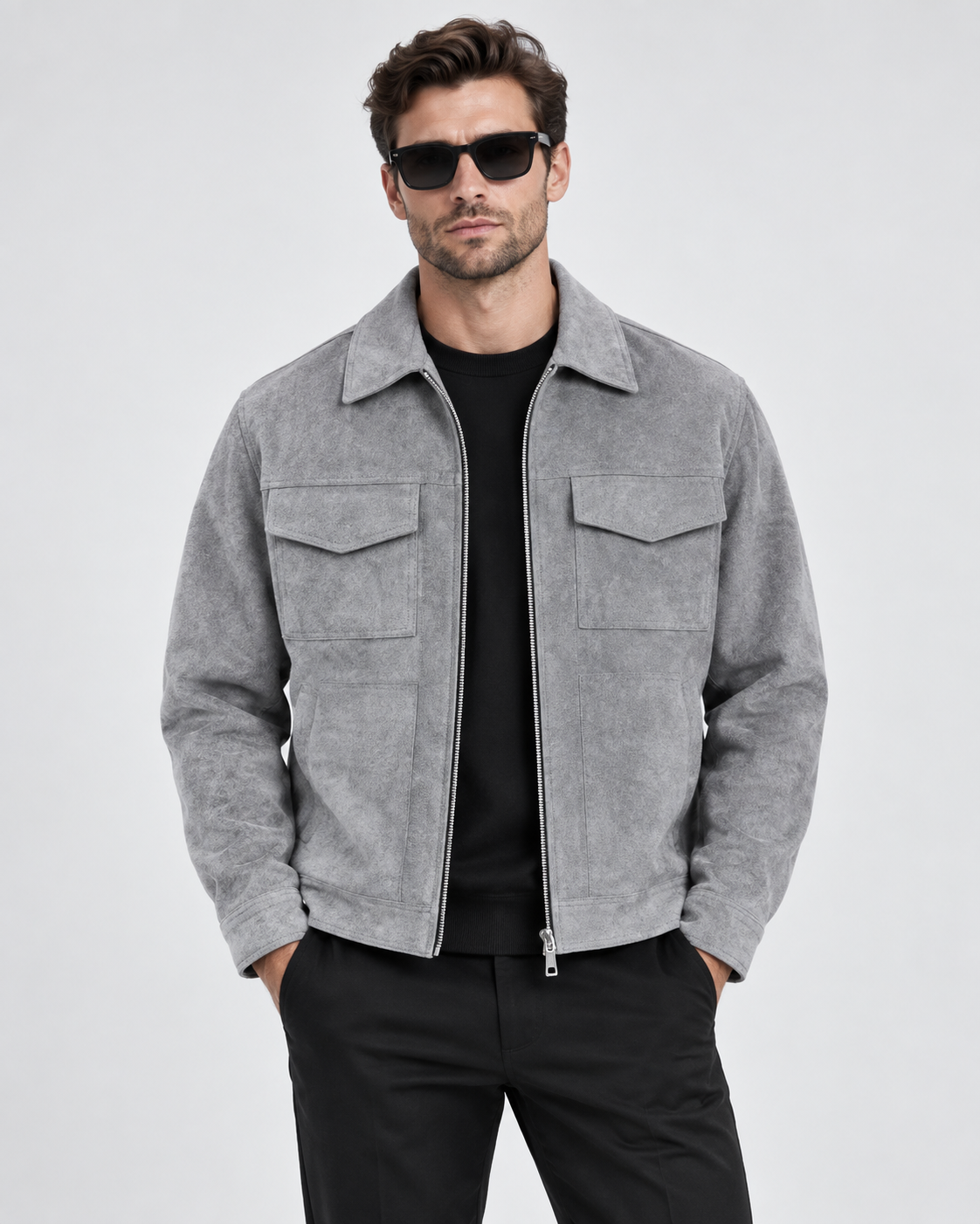 Collared Casual Jacket