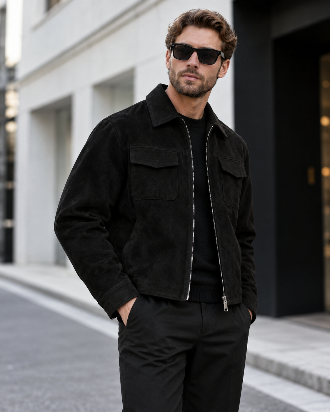 Collared Casual Jacket