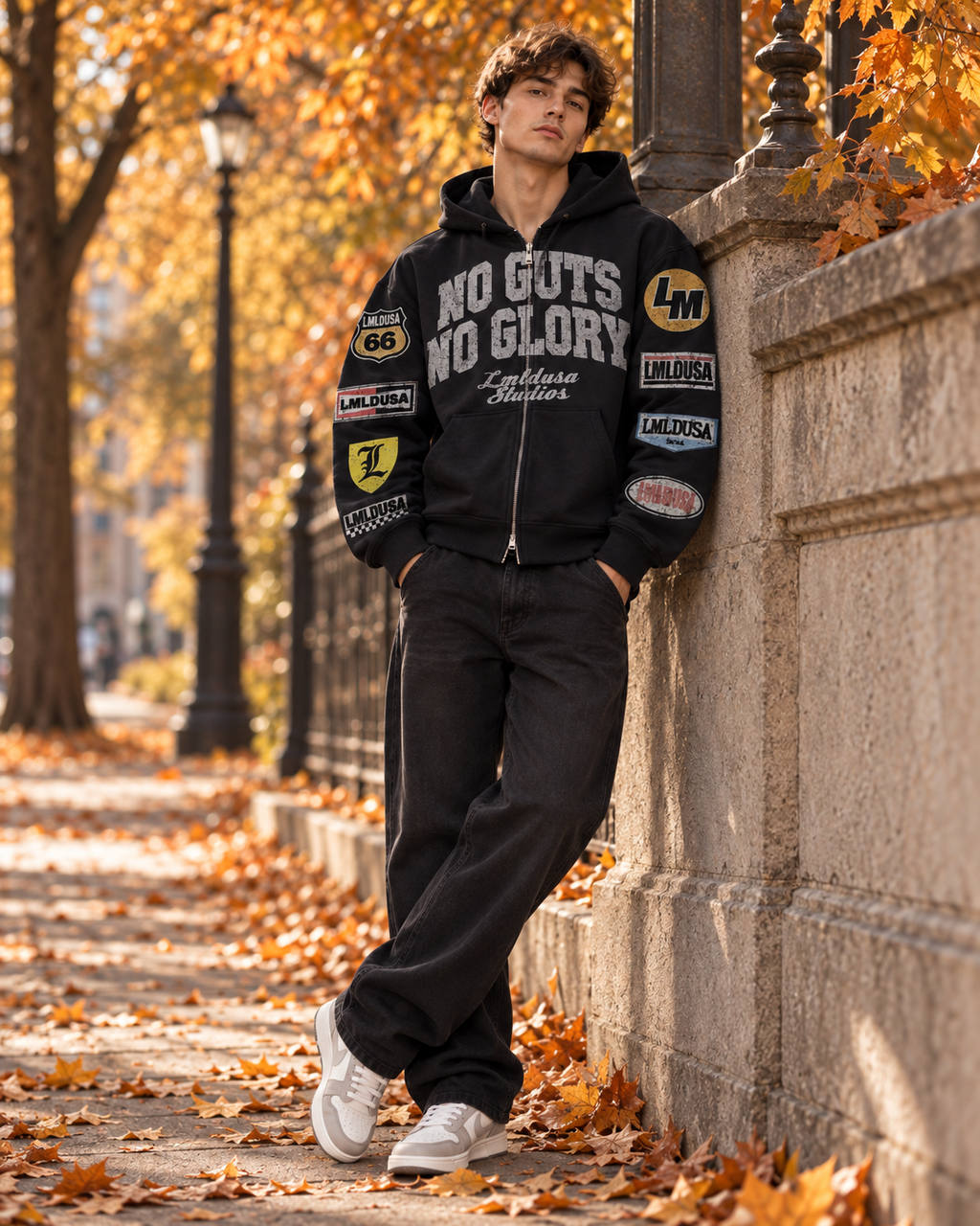 Retro American Style Hoodie