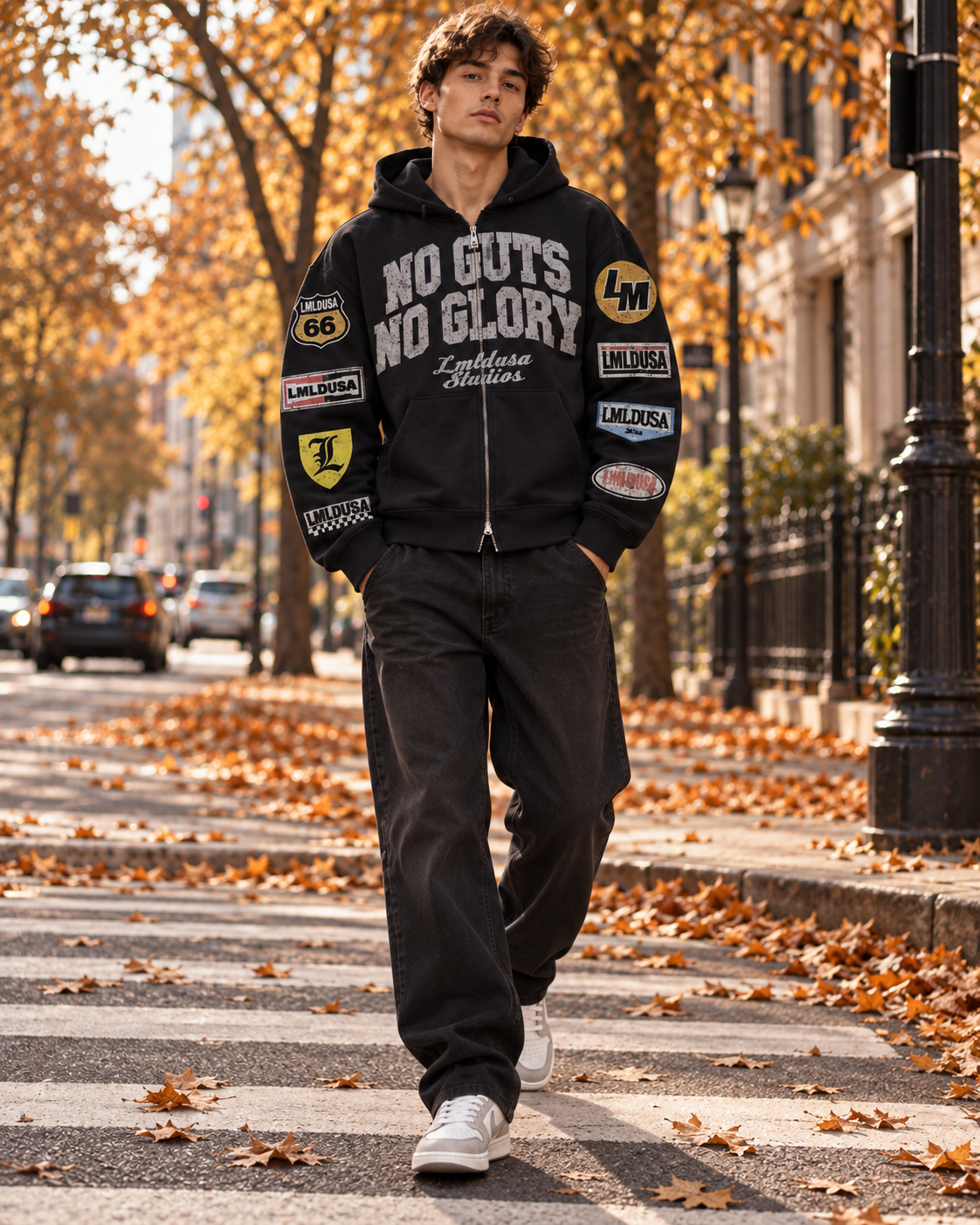 Retro American Style Hoodie