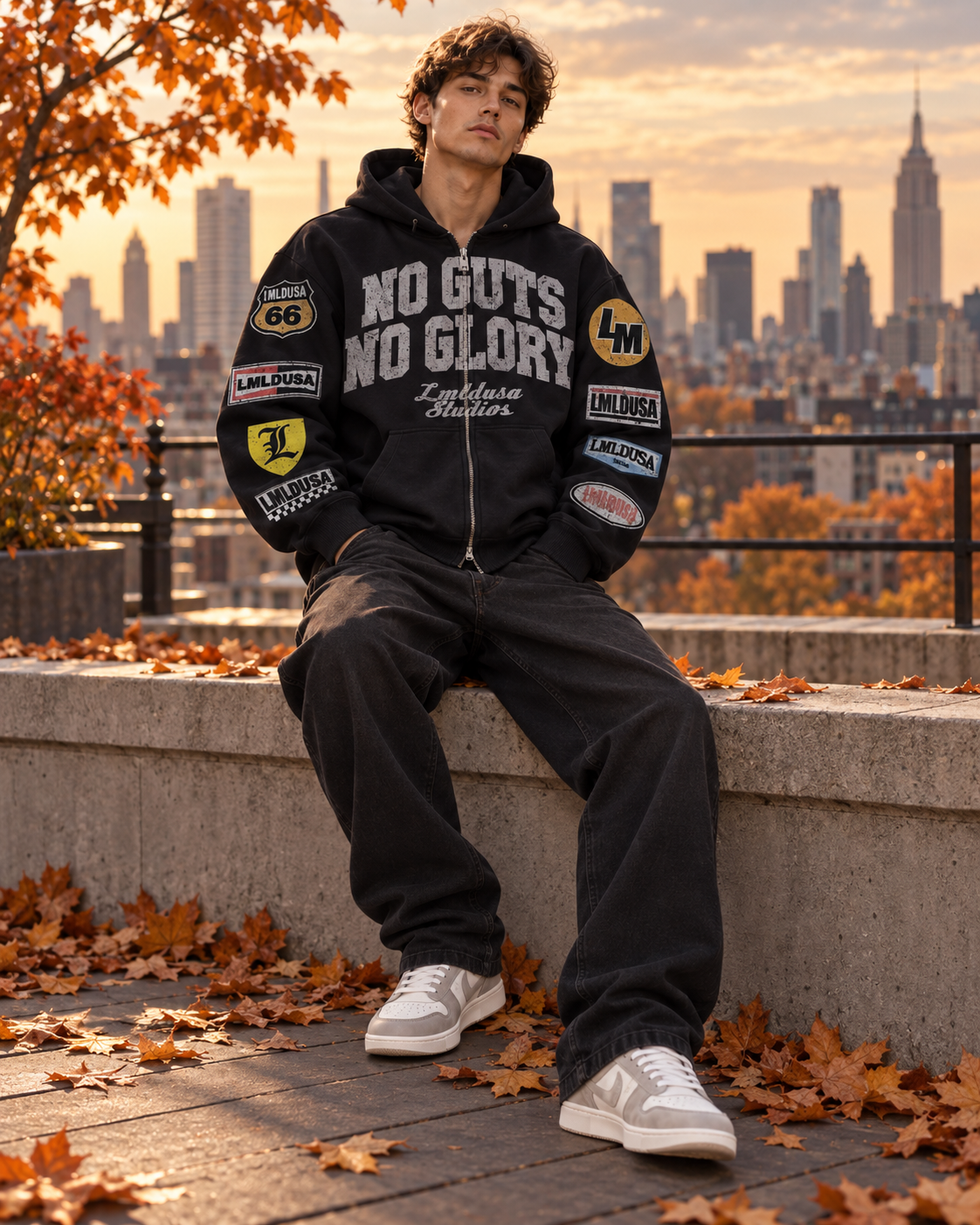 Retro American Style Hoodie
