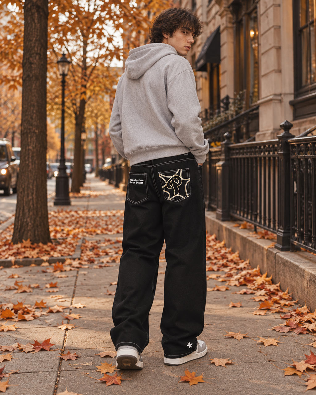 Vintage Baggy Jeans "P"