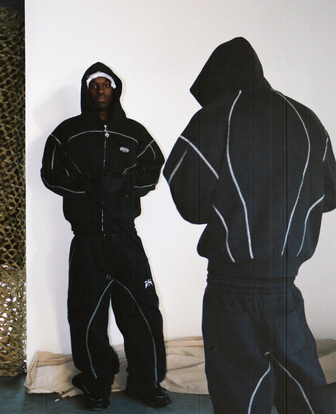 Reflective Piping Tracksuit