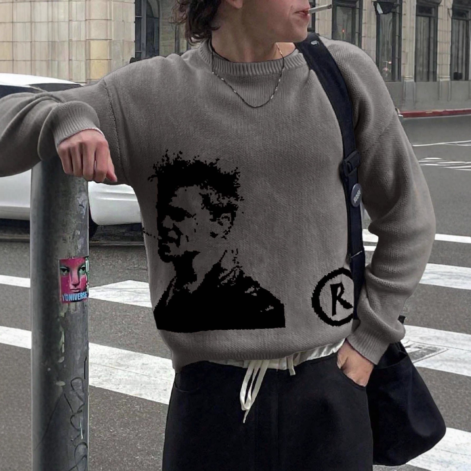 "the man" Sweater