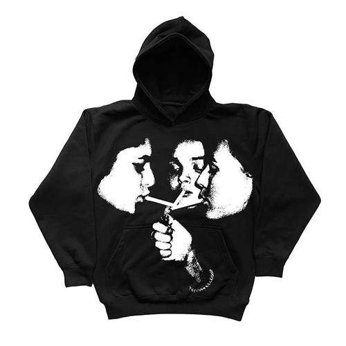 "Smoking girls" Graphic Hoodie