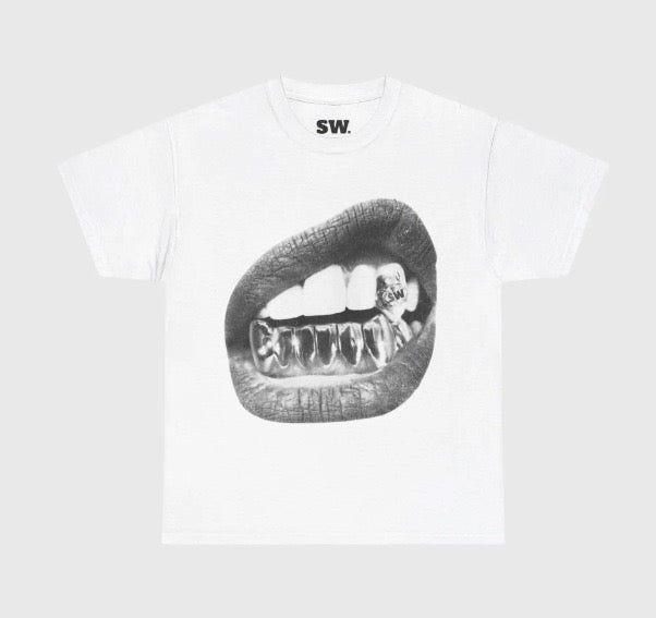 Graphic "Mouth" Tee