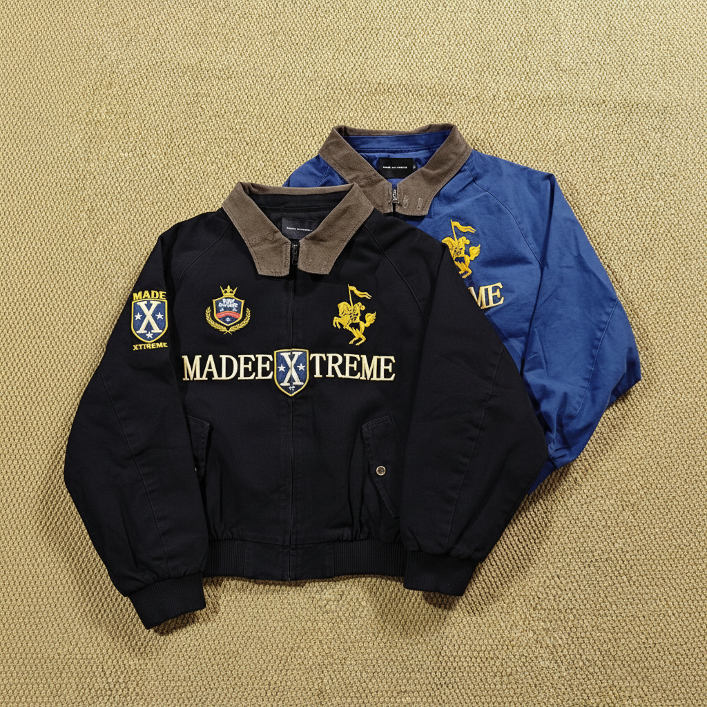 Black and blue Made Xtreme jackets