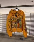 "USA LIFE" graphic zip up