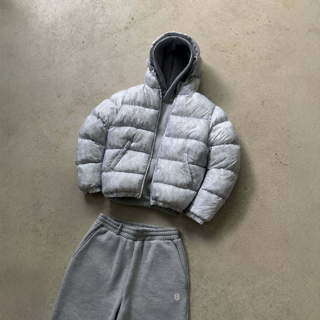 Streetwear Style Puffer Jacket