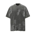 Mens Distressed Graphic T-shirt