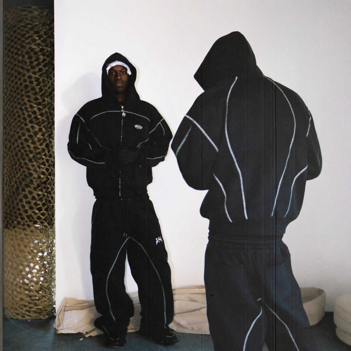Reflective Piping Tracksuit