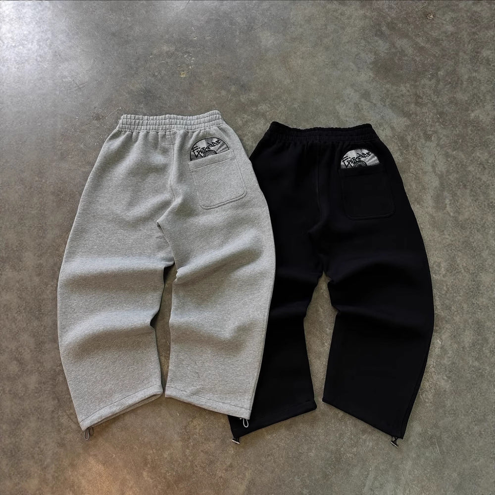 Printed Hoodie and Sweatpants Set