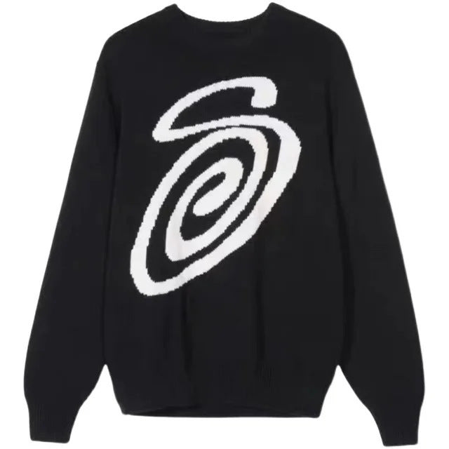 Knitted "S" Sweater
