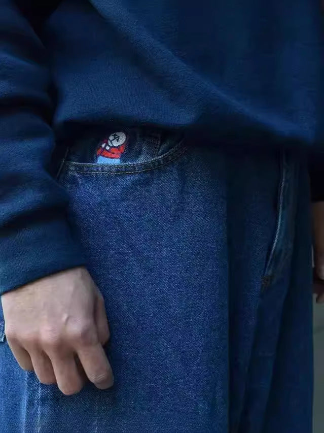 Embroidery Jeans